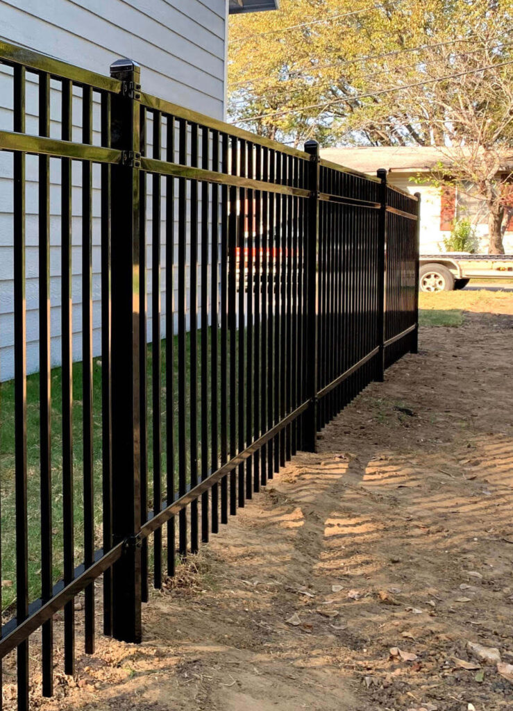 Aluminum Fence Installation by Tm Exterior Solutions Experts