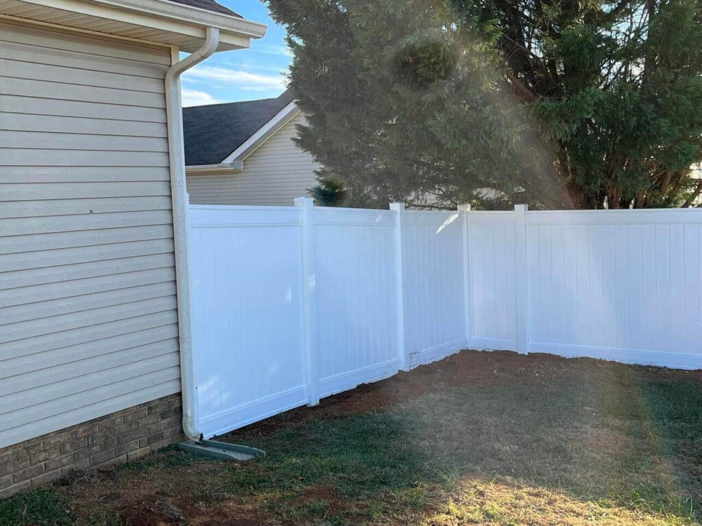 Vinyl Fence Installation