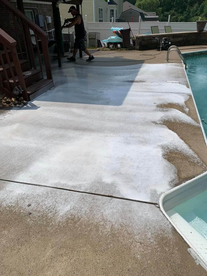 Cleaning Concrete Service - Concrete Cleaning